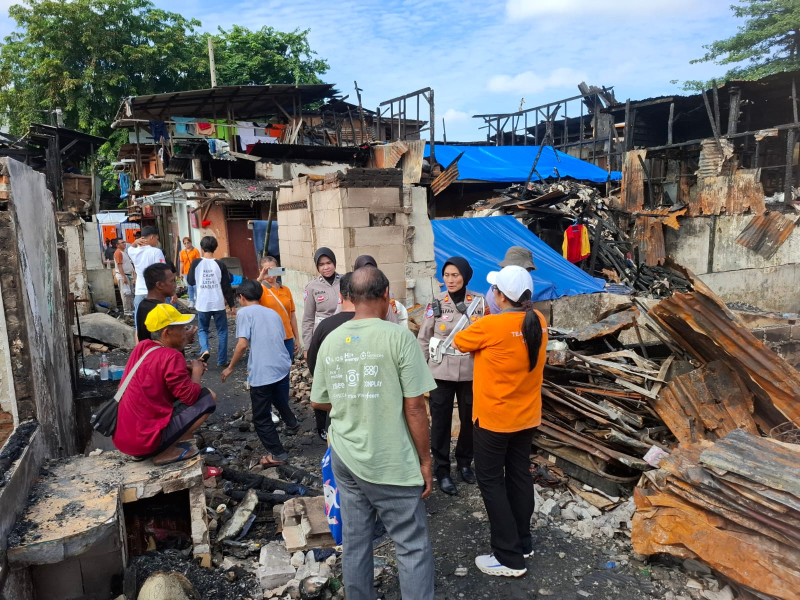 Penerbitan SIM Gratis untuk Korban Kebakaran di Kebon Kosong, Kemayoran