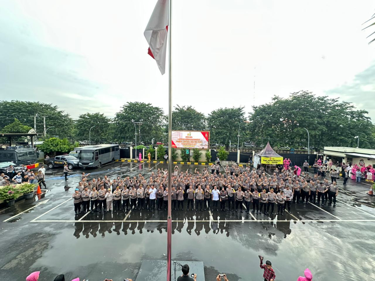 168 Personel Polres Metro Bekasi Kota Naik Pangkat, Kapolres: Ini Keberhasilan Bersama Keluarga
