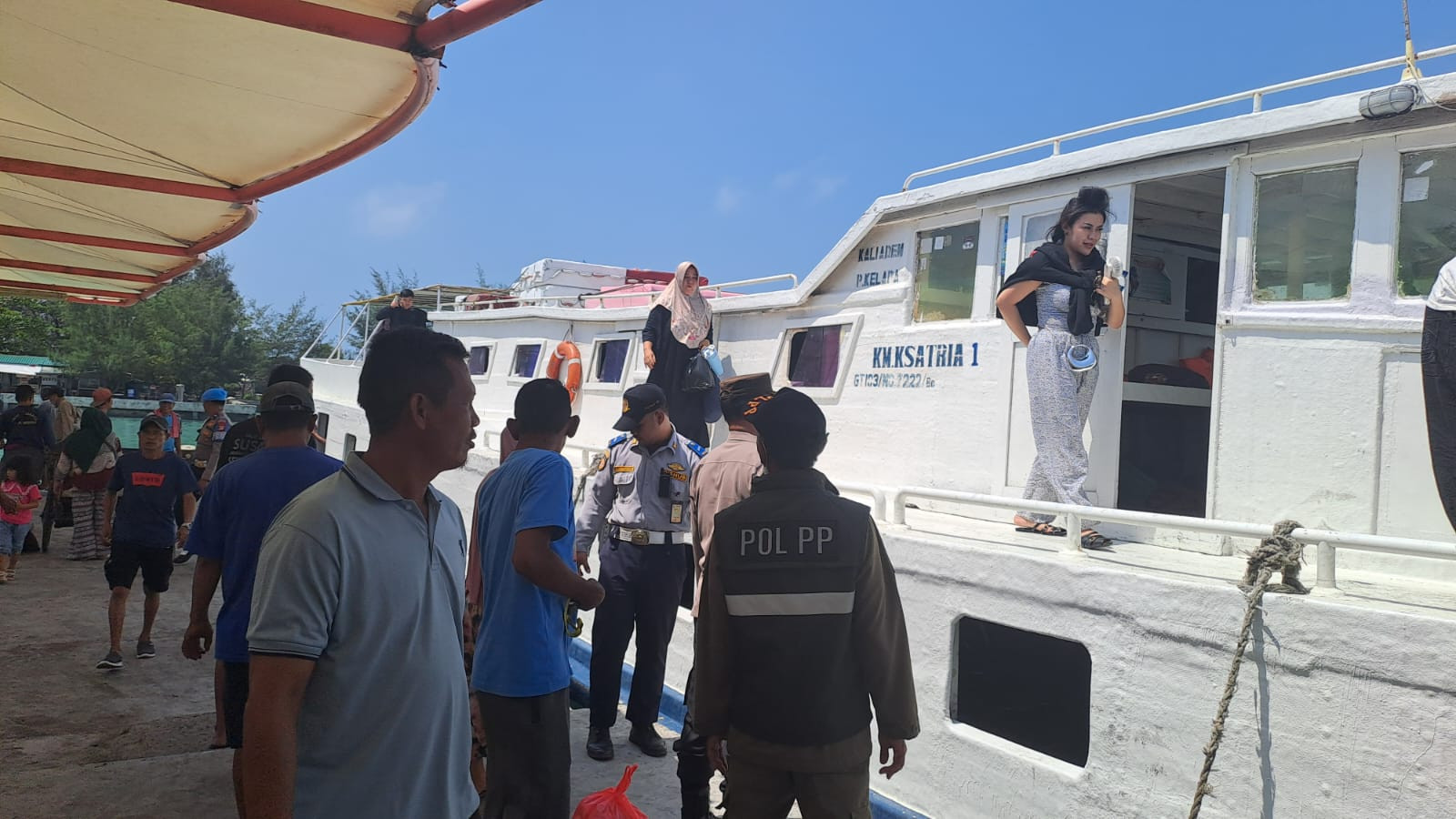 Jakarta On The Spot, Polres Kepulauan Seribu Perkuat Pengamanan Dermaga dan Hadirkan Pelayanan Humanis
