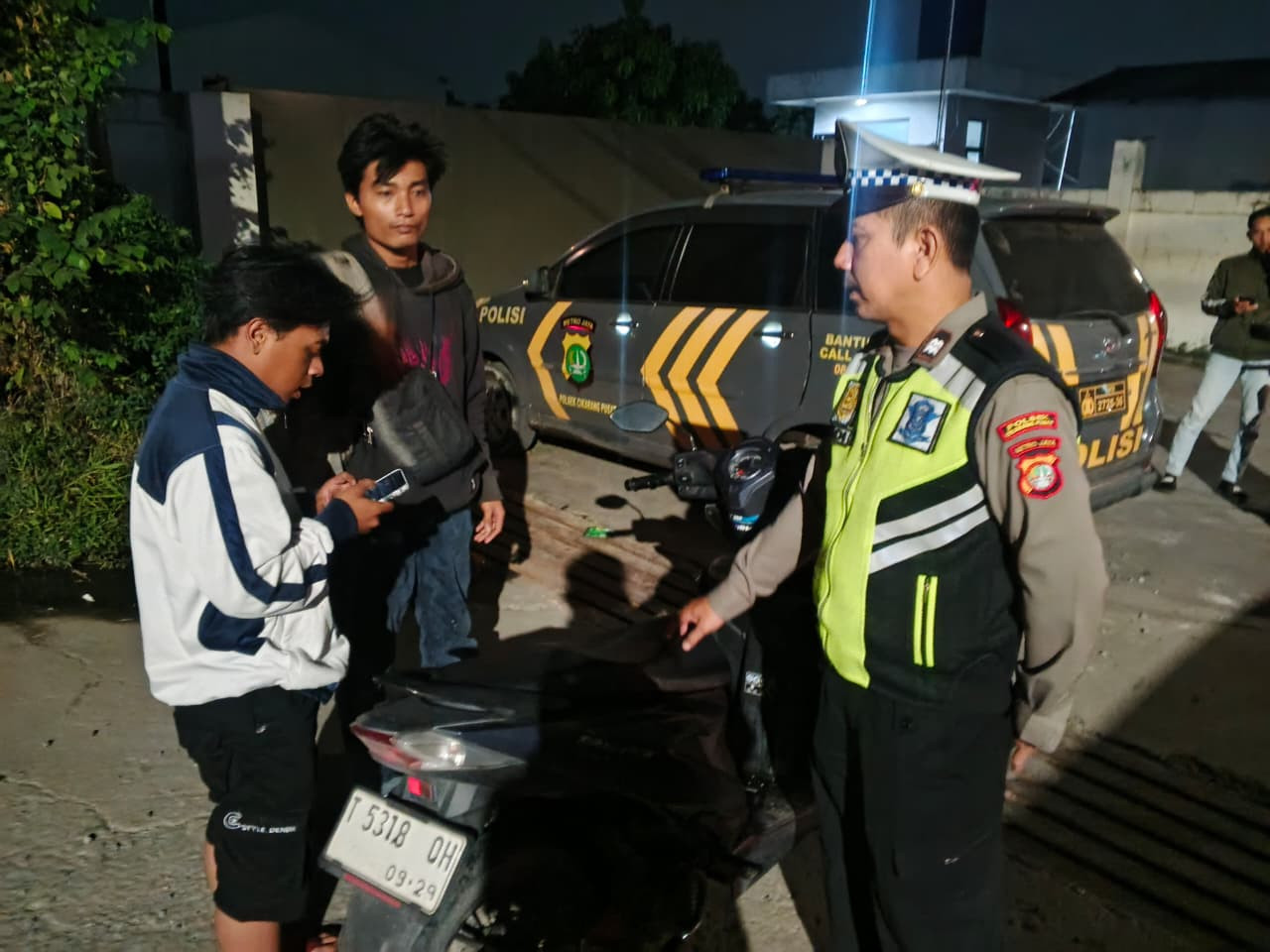 Jaga Jakarta Jaga Bekasi, Polsek Cikarang Pusat Gelar OKJ Antisipasi Kejahatan Jalanan