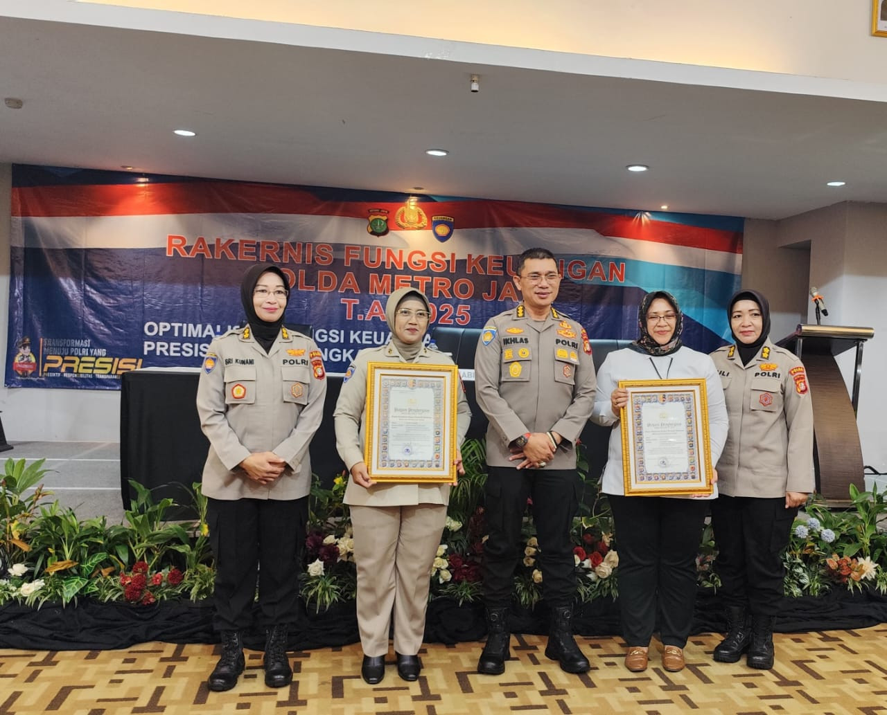 Ditreskrimsus Polda Metro Jaya Raih Nilai IKPA 100, Kapolri Beri Penghargaan