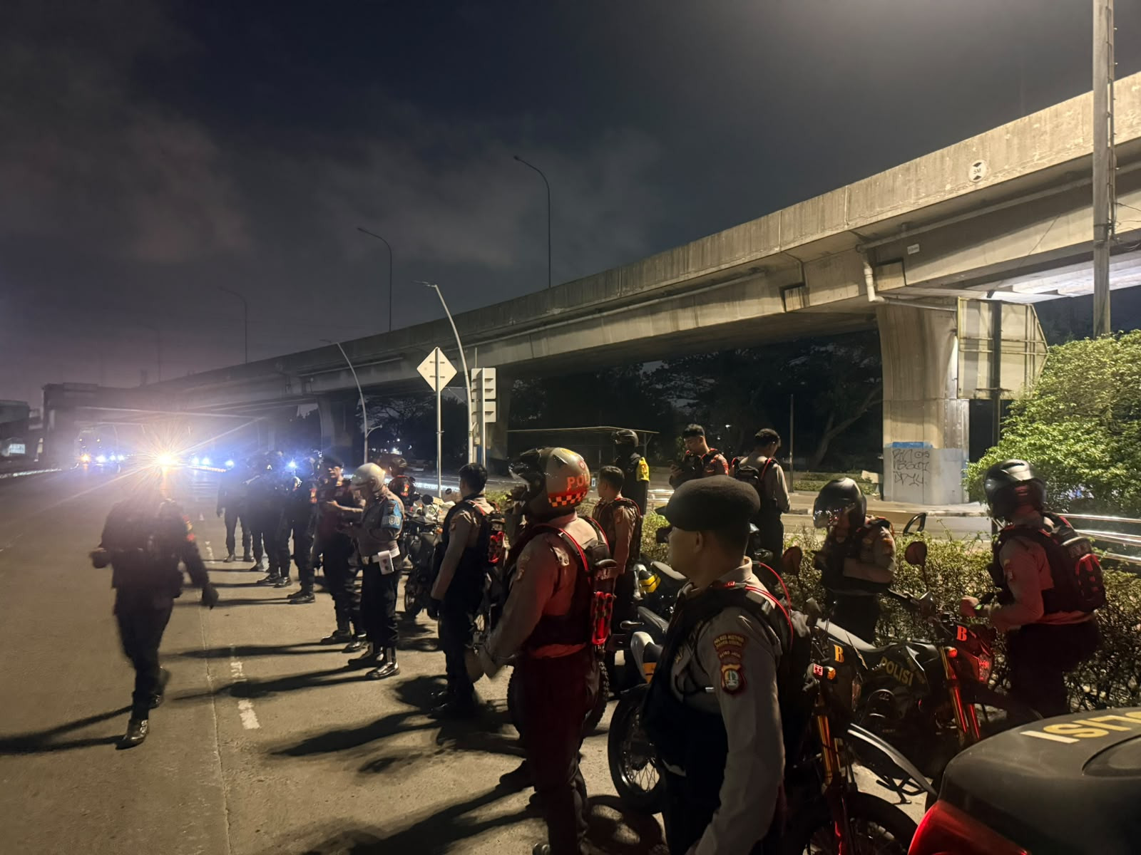 Patroli KRYD Polres Metro Jakarta Utara, Jaga Kamtibmas Tetap Kondusif
