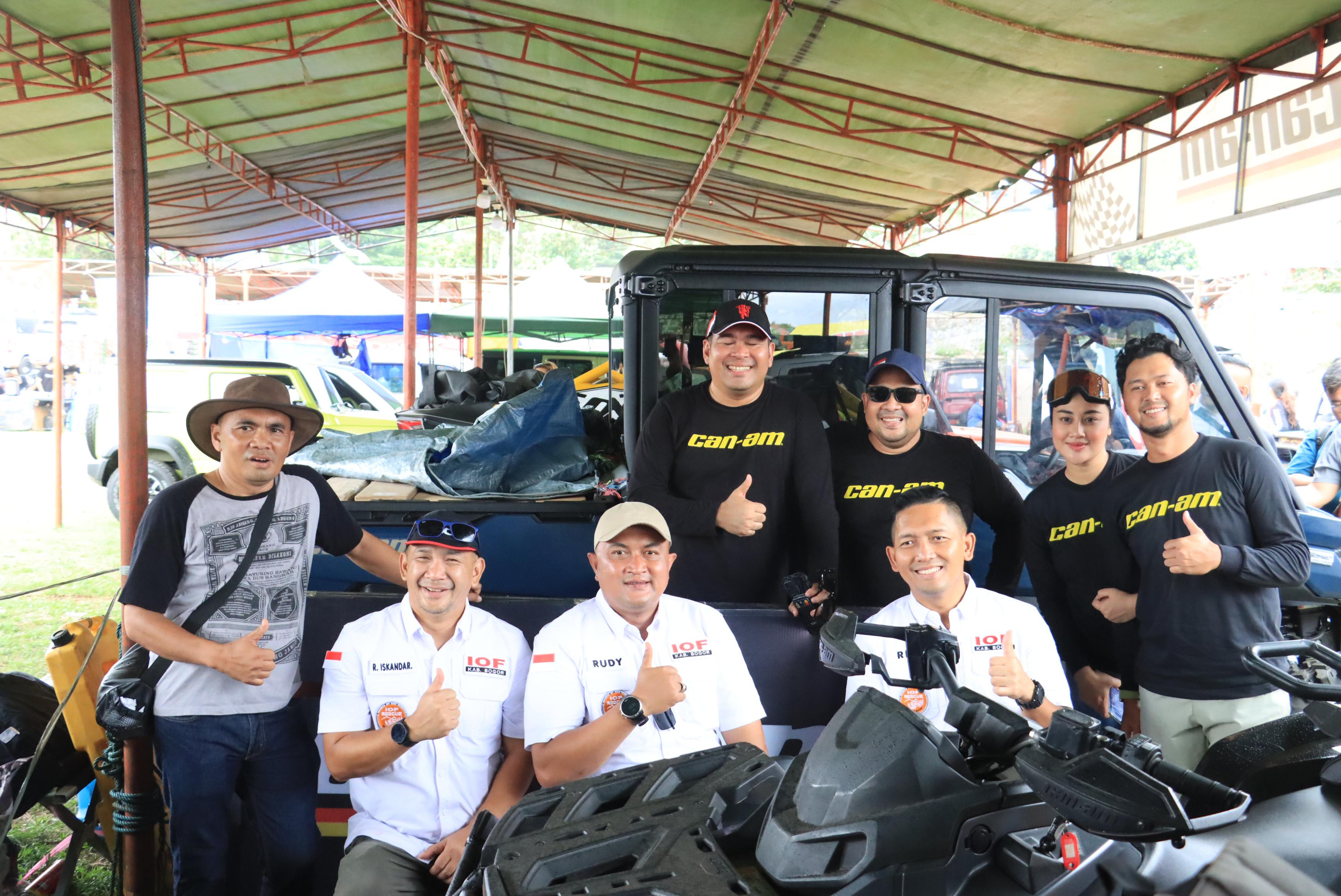 Kapolres Bogor Hadiri Pembukaan Kejuaraan Trail IOF NCRA Seri 1 & Piala Bupati Bogor 2025 di Sirkuit Offroad Pakansari