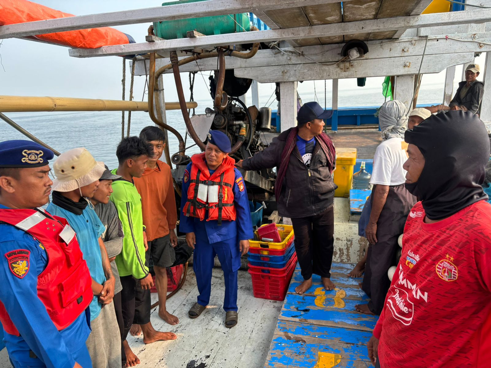 Satpolairud Polres Kepulauan Seribu Patroli Laut, Antisipasi Premanisme dan Perompakan