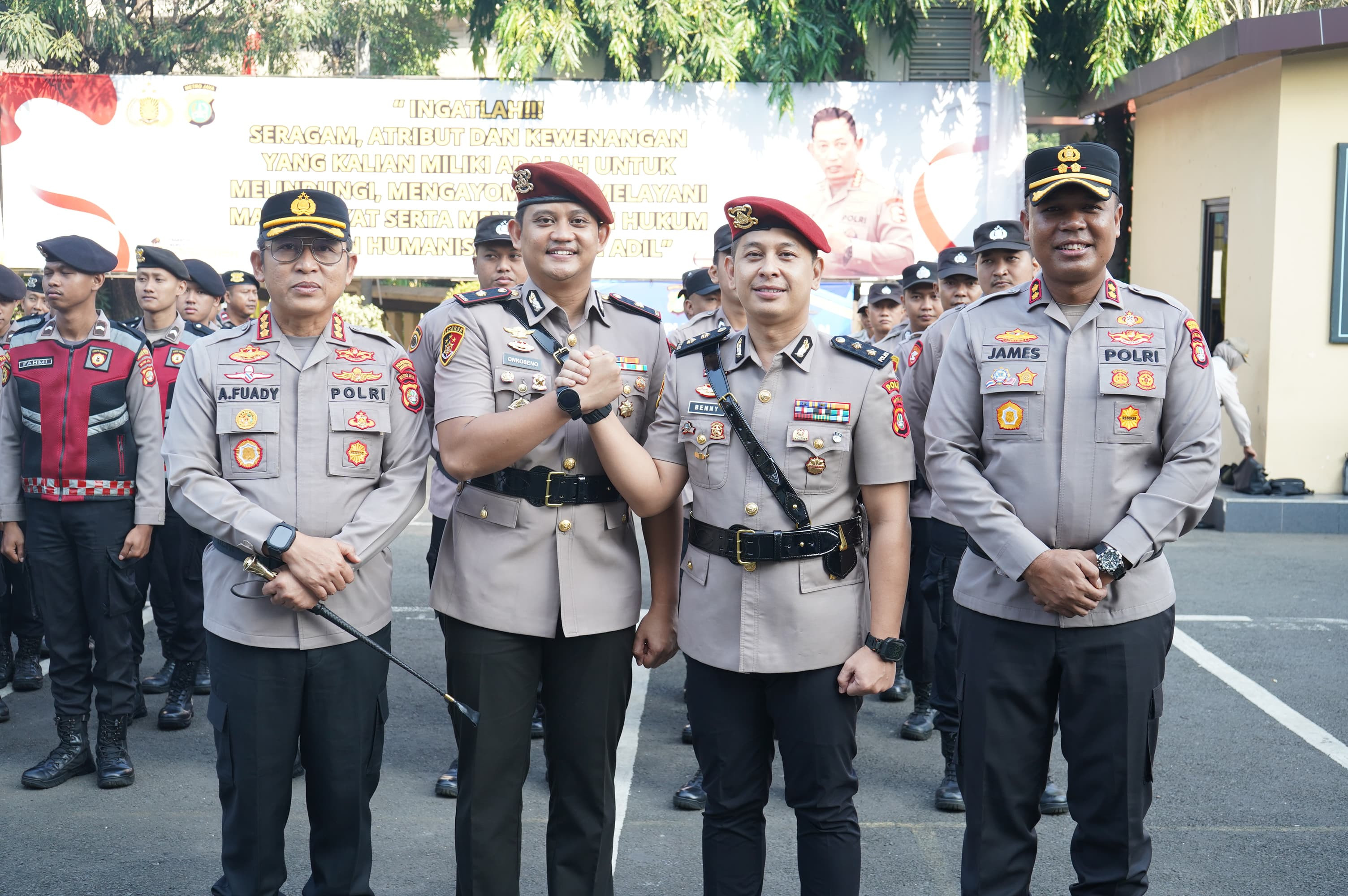 AKBP Benny Cahyadi Serahkan Jabatan Kasat Reskrim Polres Metro Jakarta Utara kepada Kompol Onkoseno Grandiarso Sukahar