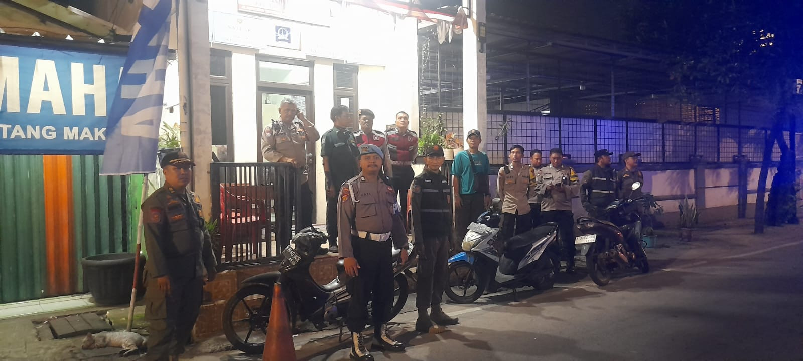 Polsek Koja Gelar Patroli KRYD untuk Antisipasi Tawuran dan Kejahatan Jalanan