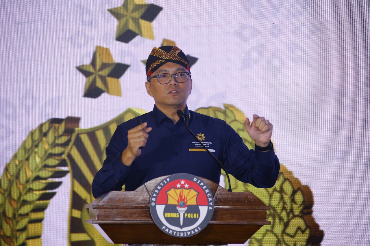 KSP : Humas Polri Harus Kawal Komunikasi Program Prioritas Menuju Indonesia Emas
