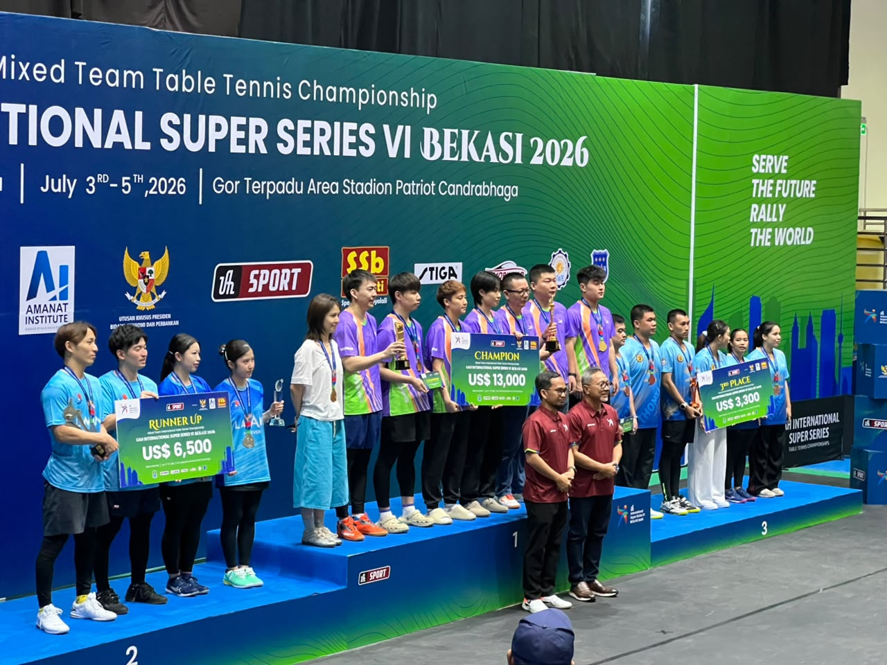 Grand Final UAH International Super Series VI 2026 Berlangsung Sukses di Bekasi, Tim China Raih Gelar Juara