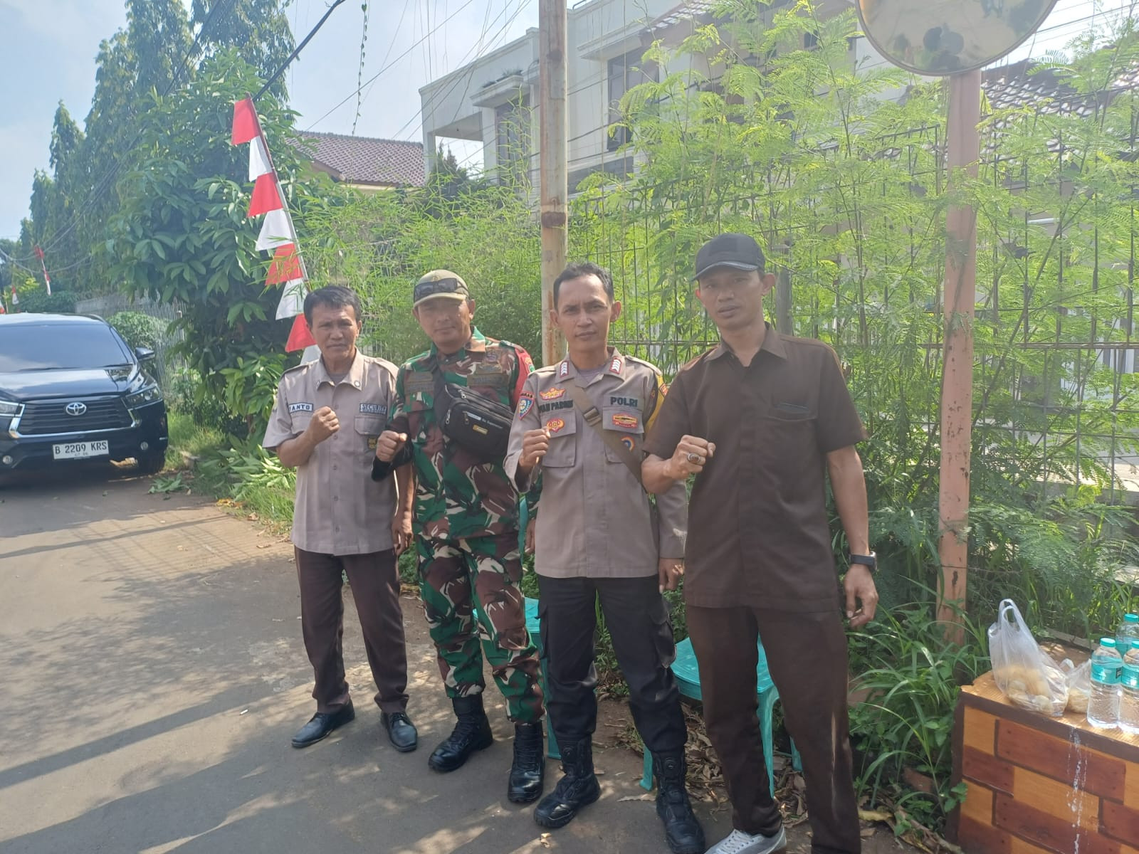 Sinergi TNI - POLRI dalam Pelaksanaan Harkamtibmas di Wilayah Bintarajaya