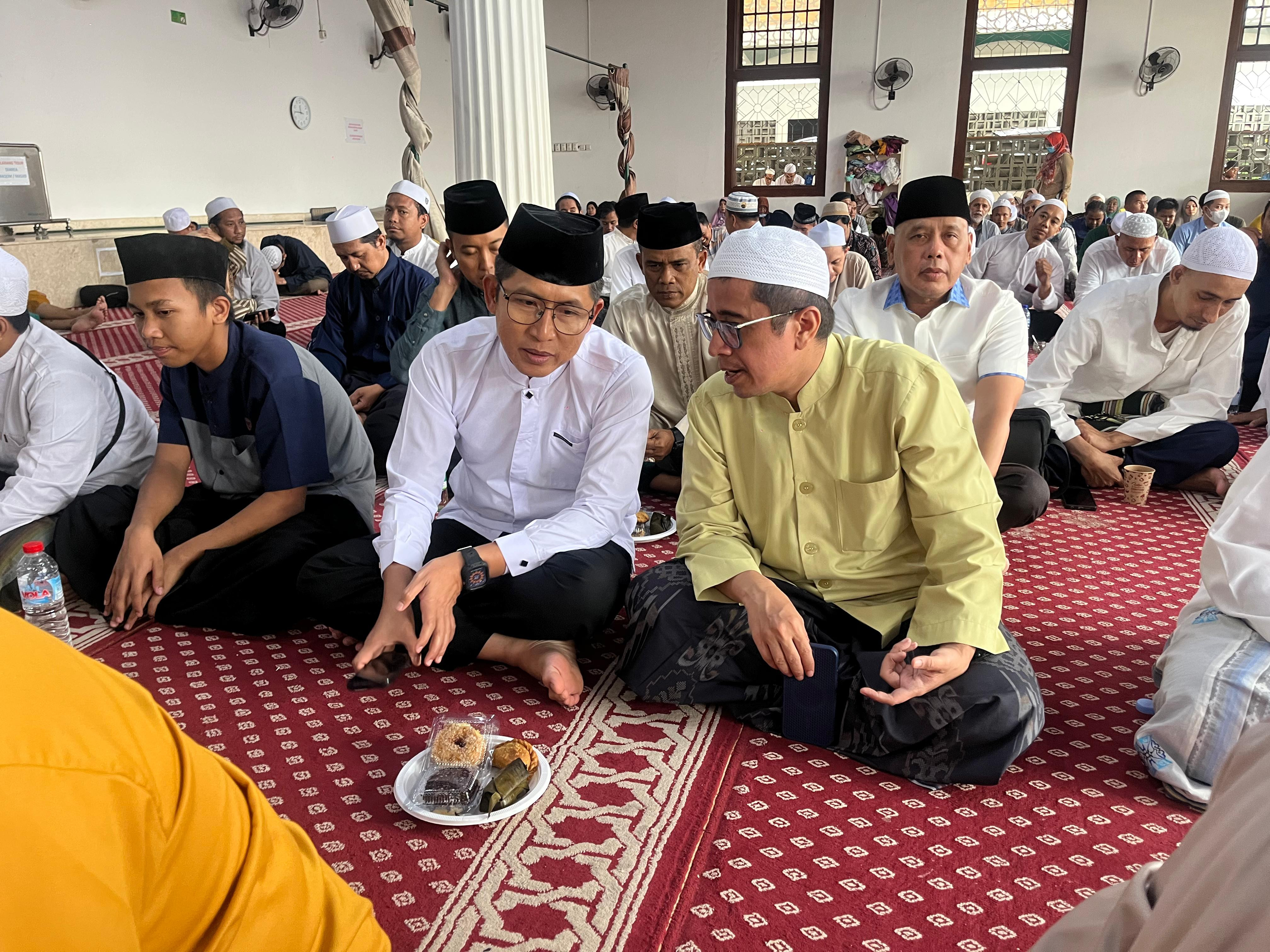 Kapolres Metro Jakarta Utara Gelar Silaturahmi dengan Tokoh Agama di Masjid Jami Keramat Luar Batang