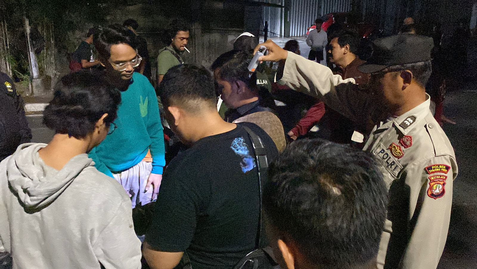 Antisipasi Tawuran dan Kejahatan Jalanan, KRYD Polsek Tanjung Priok Berhasil Amankan Terduga Pengguna Narkotika