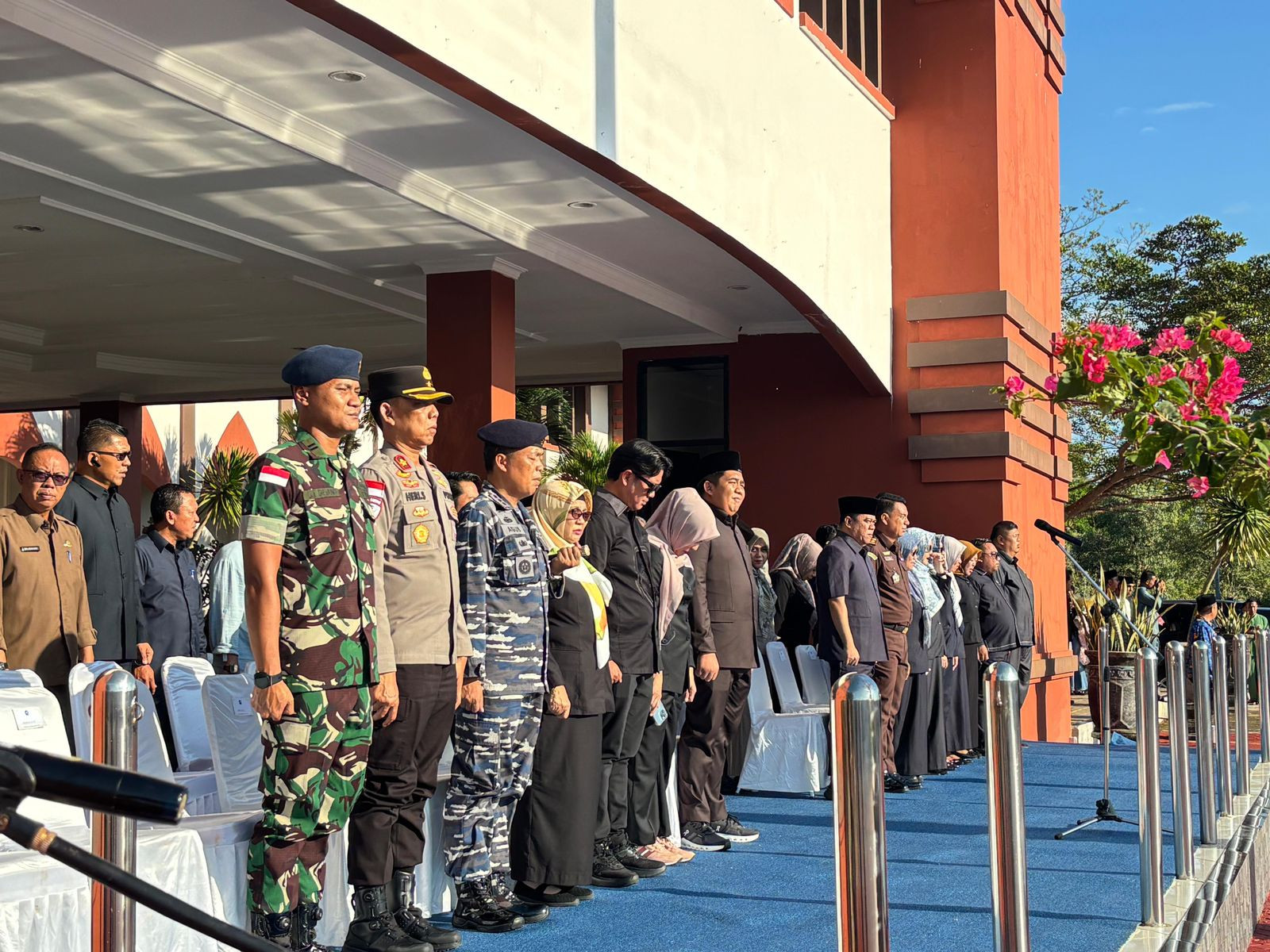 Danlanal Bintan Hadiri Pengangkatan CPNS dan PPPK