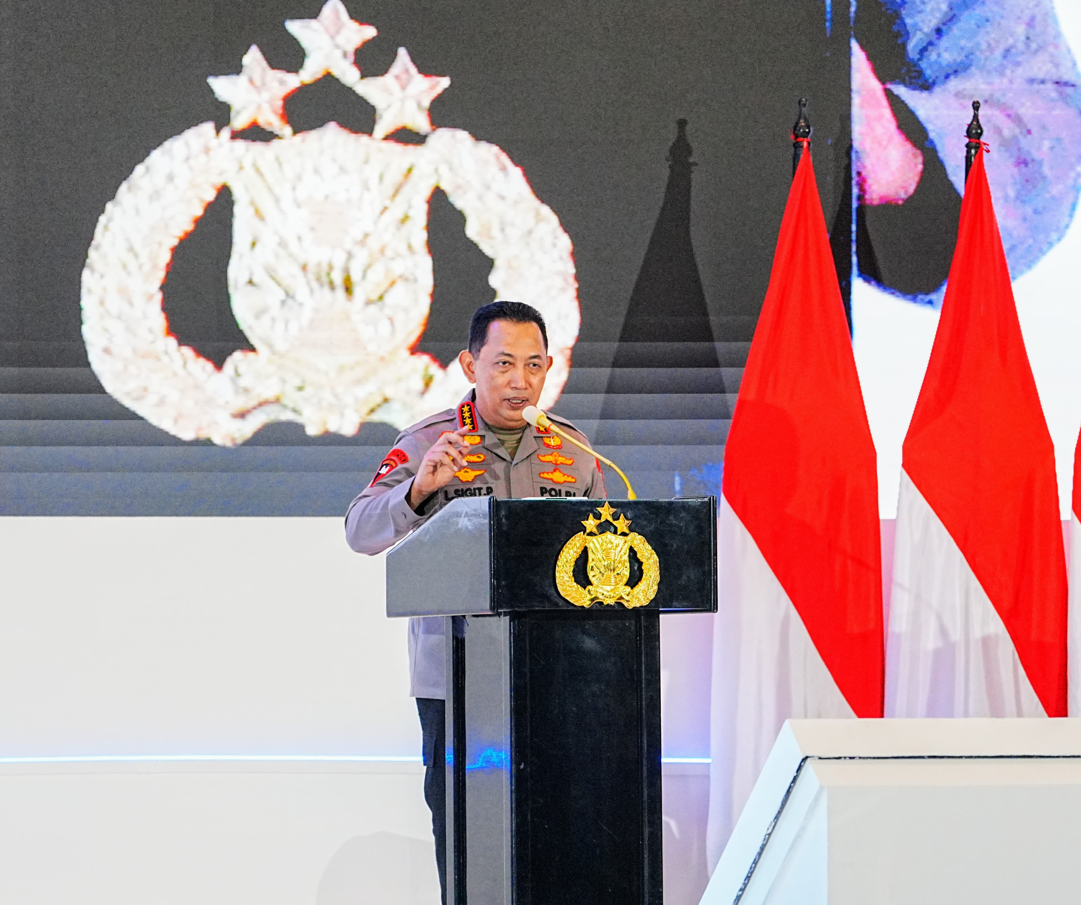 Buka Rakernis Fungsi Lantas, Kapolri Minta Optimalisasi Pelayanan Masyarakat