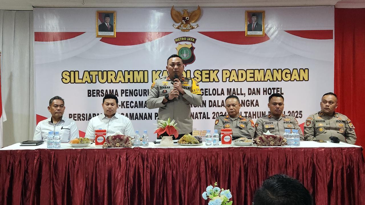 Polsek Pademangan Gelar Silahturahmi Untuk Kesiapan Pengamanan Natal dan Tahun Baru 2025