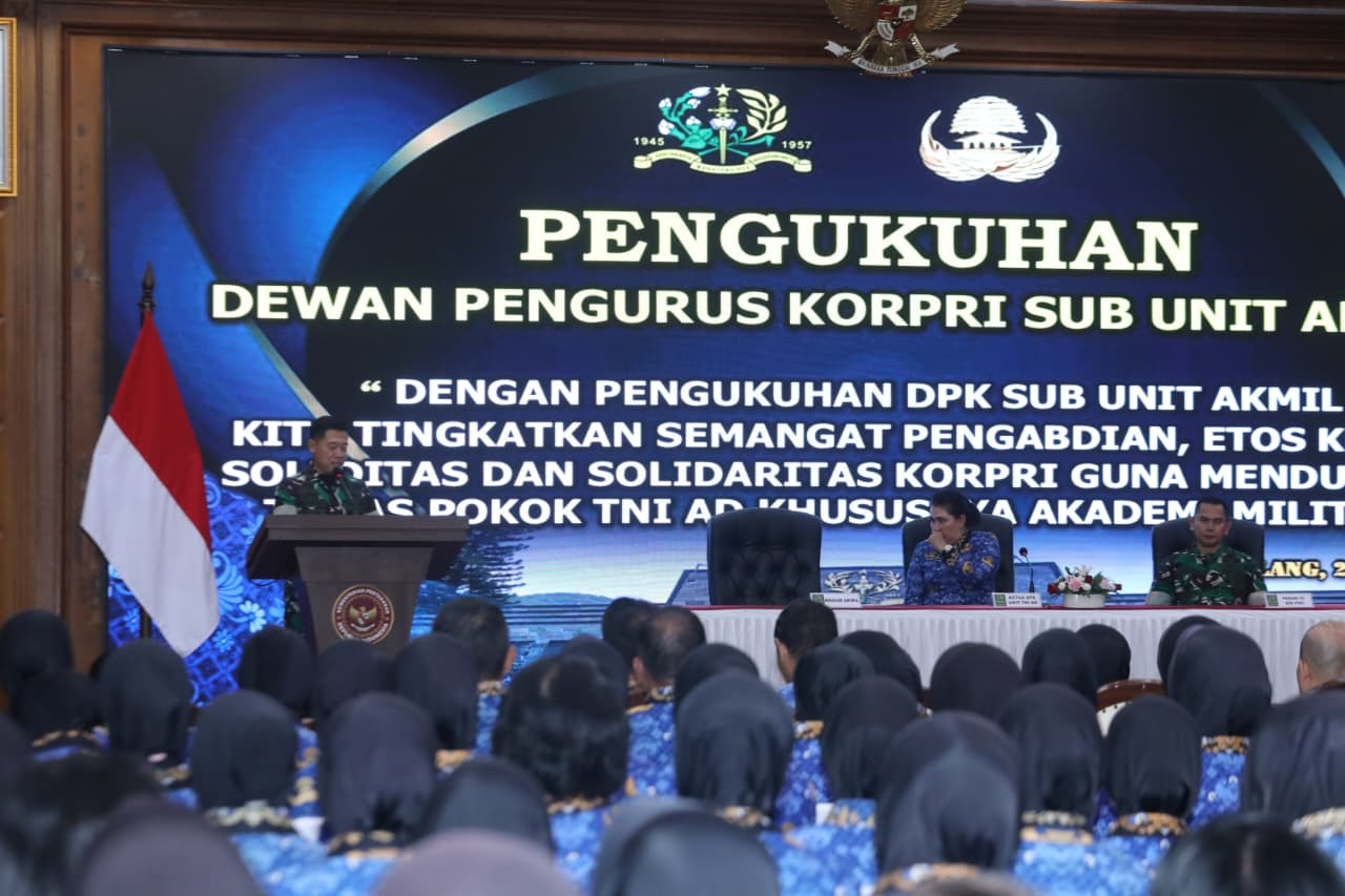 Ketua DPK Unit TNI AD: Jadilah Motor Penggerak Profesionalisme PNS