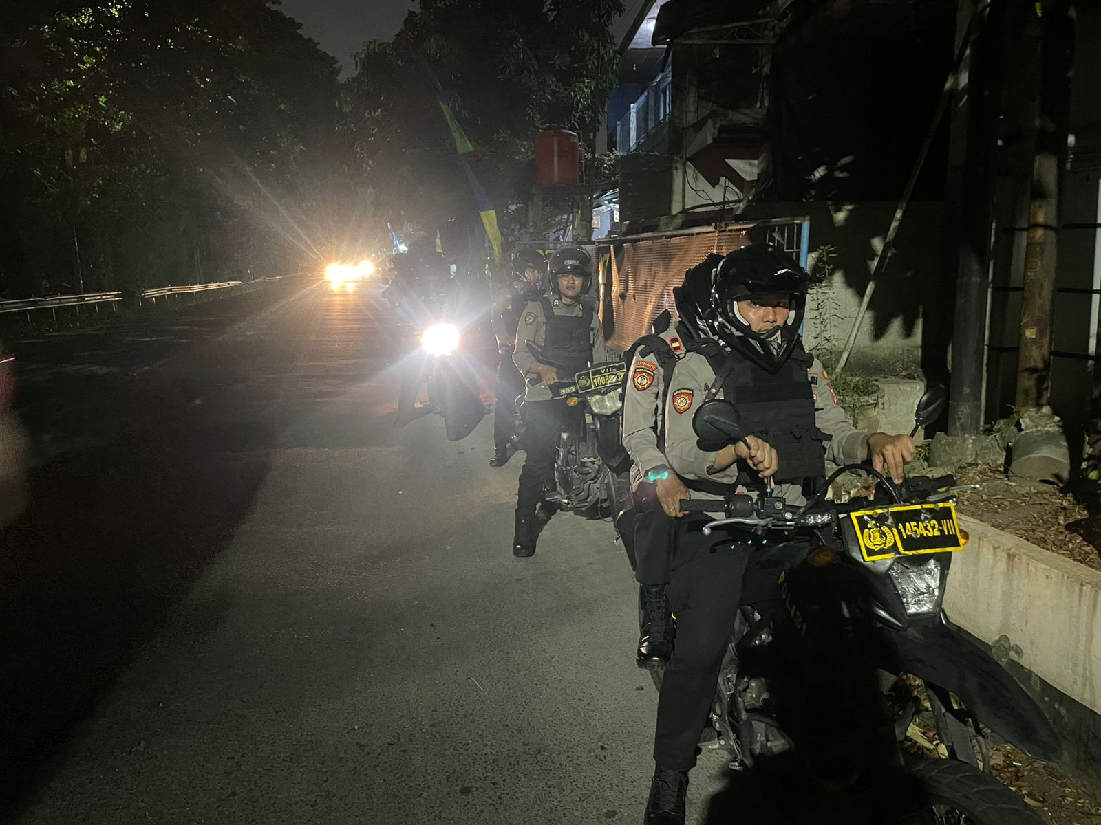Tim Perintis Presisi Polres Metro Bekasi Kota Gelar Operasi Kejahatan Jalanan (OKJ) di  Sejumlah Titik Rawan