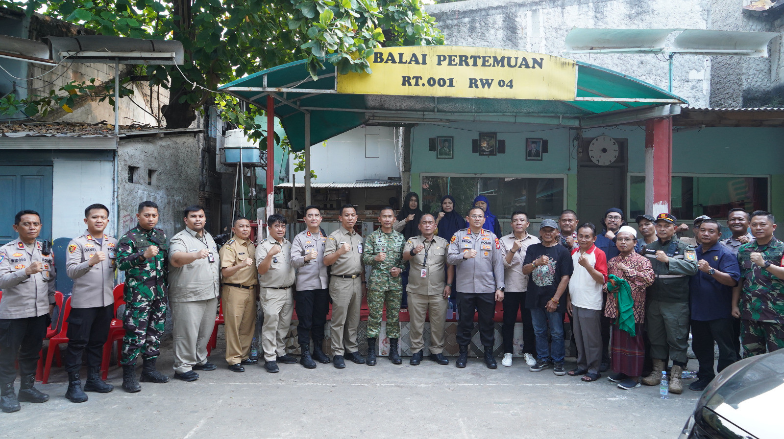 Dandim 0502/JU Hadiri Kegiatan Jaga Jakarta On The Spot di Pademangan