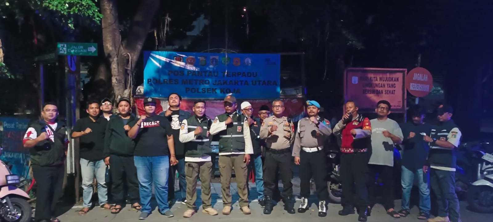 Polsek Koja Gelar Patroli KRYD di wilayah Hukumnya, dengan Hasil Lima Karyawan Rumah Makan Diamankan