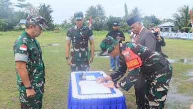 Penutupan TMMD Ke-124 Kodim 1501/Ternate TA. 2025. Membangun Desa, Meningkatkan Kesejahteraan Masyarakat