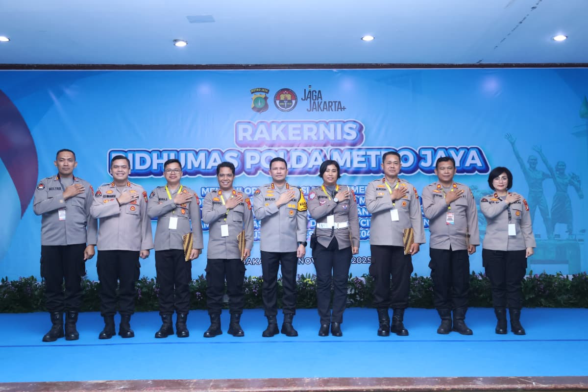 Bidhumas Polda Metro Jaya Gelar Rakernis Tahun 2025, Apresiasi Humas Polres Berprestasi