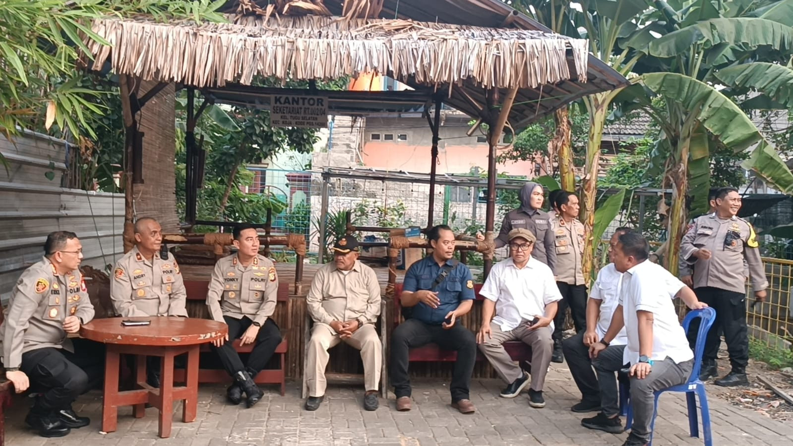 Kapolres Metro Jakarta Utara Turun Langsung Cek Kesiapan Jaga Jakarta On The Spot di Koja