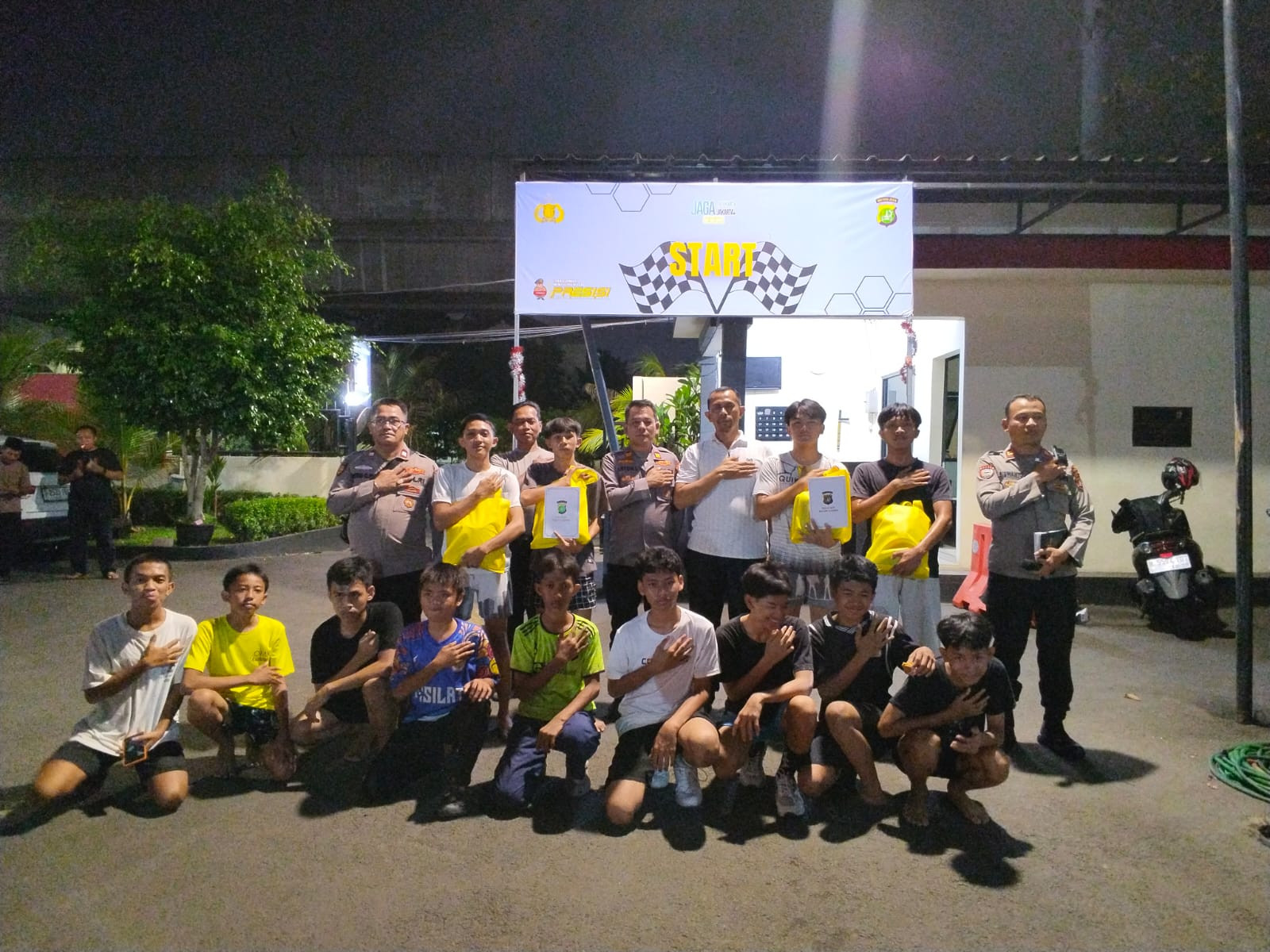 Polsek Kelapa Gading Gelar Fun Night Run 2026, Jaring Bibit Atlet dan Cegah Remaja Terlibat Tawuran