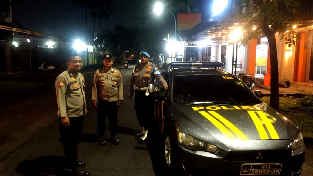 Polsek Bekasi Selatan Intensifkan Patroli Malam Untuk Cegah Gangguan Kamtibmas