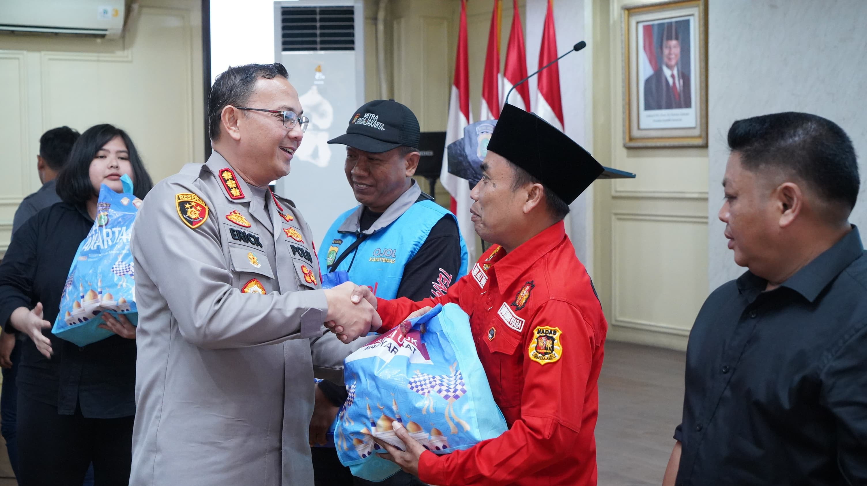 Halal Bihalal Kapolres Metro Jakut Bersama Ormas, Perkuat Soliditas Lewat Program “Jaga Warga”