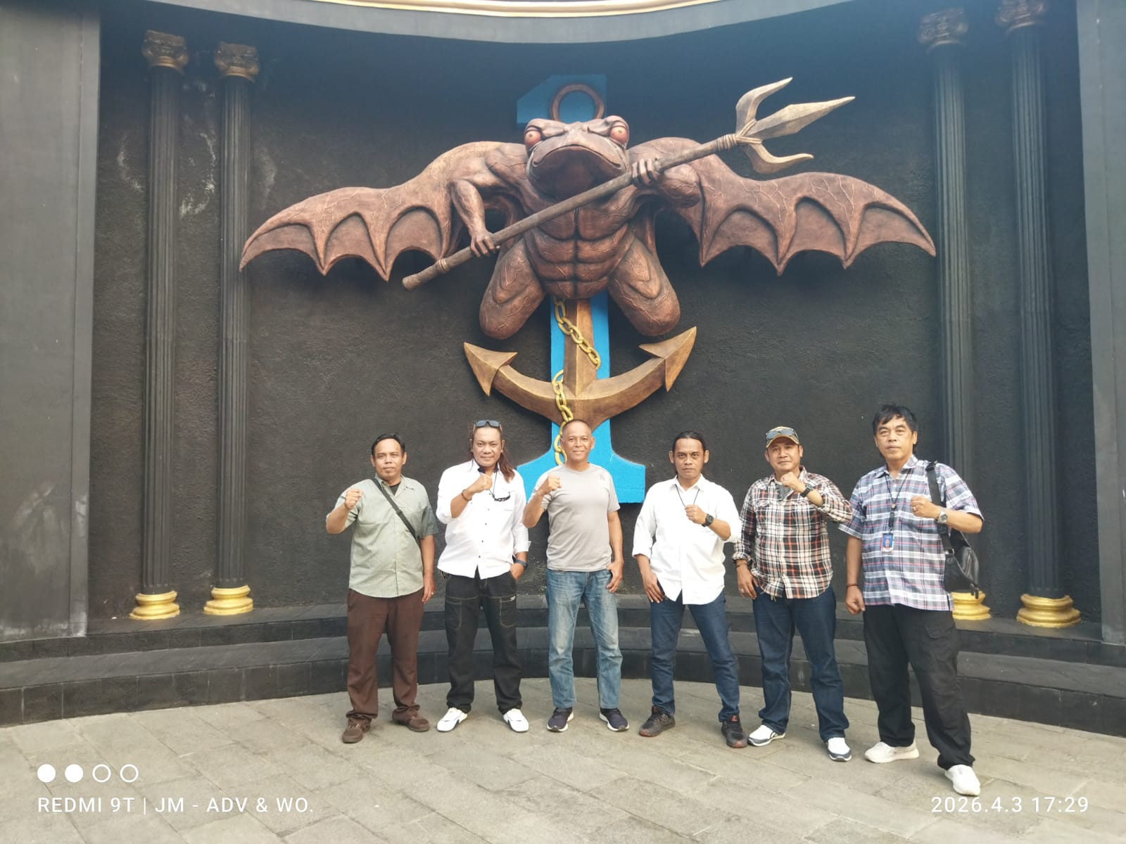 Wartawan Sambangi Satuan Elite Kopaska Pondok Dayung, Perkuat Sinergi dan Wawasan