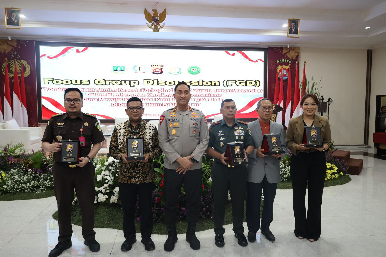 Polda Banten Gelar FGD Bahas Pemberantasan Aksi Premanisme Bersama Forkopimda dan Tokoh Masyarakat