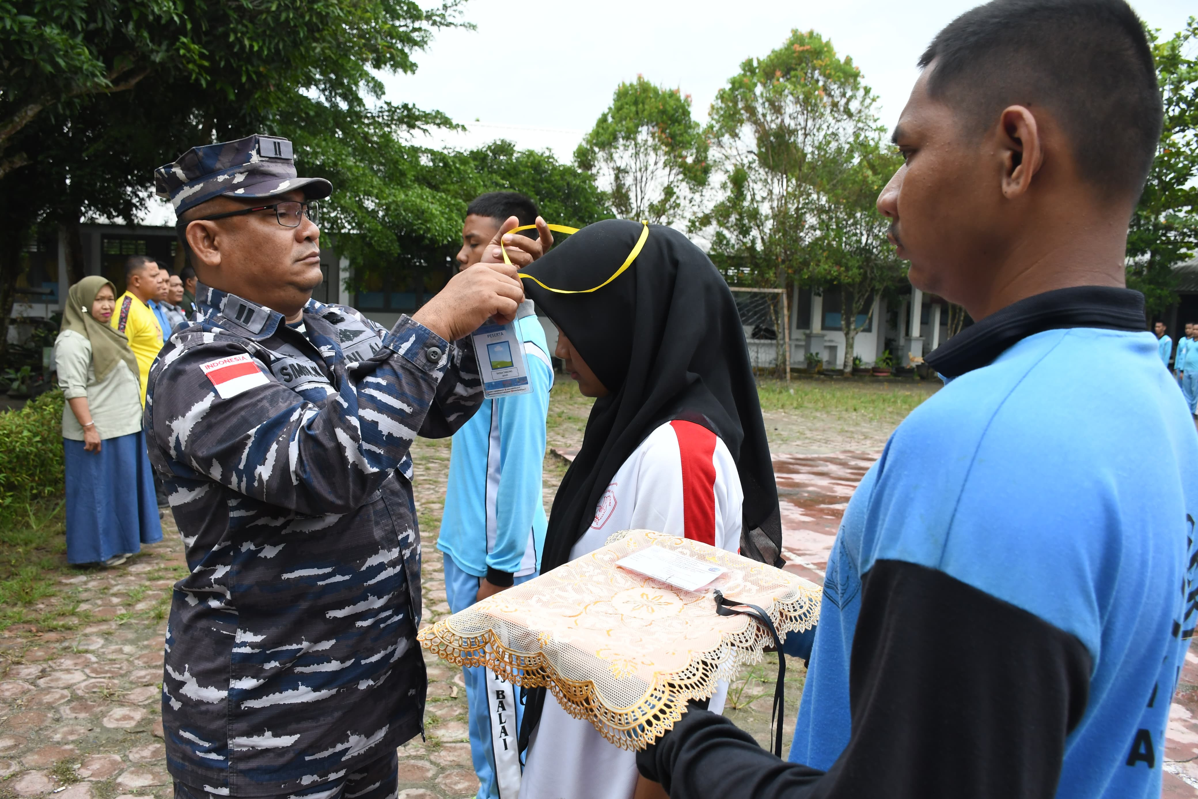 Spotmar Lanal TBA Tutup LDDK SMK Negeri 1 Perikanan Tanjungbalai