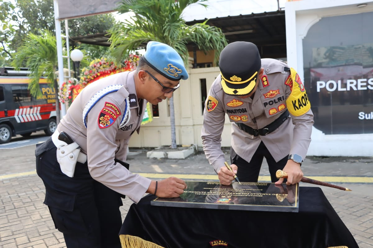 Kapolres Resmikan Pembangunan Renovasi Rutan Polres Pelabuhan Tanjung Priok