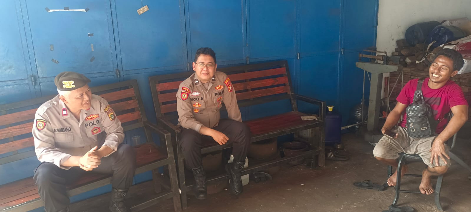 Patroli Dialogis Unit Samapta Polsek Medansatria