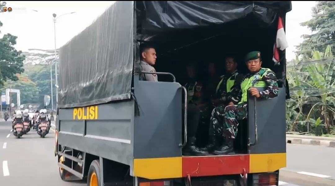 Polres Bogor Bersama Kodim 0621, Dishub, dan Satpol PP Gelar Patroli Dialogis Skala Besar Antisipasi Gangguan Kamtibmas