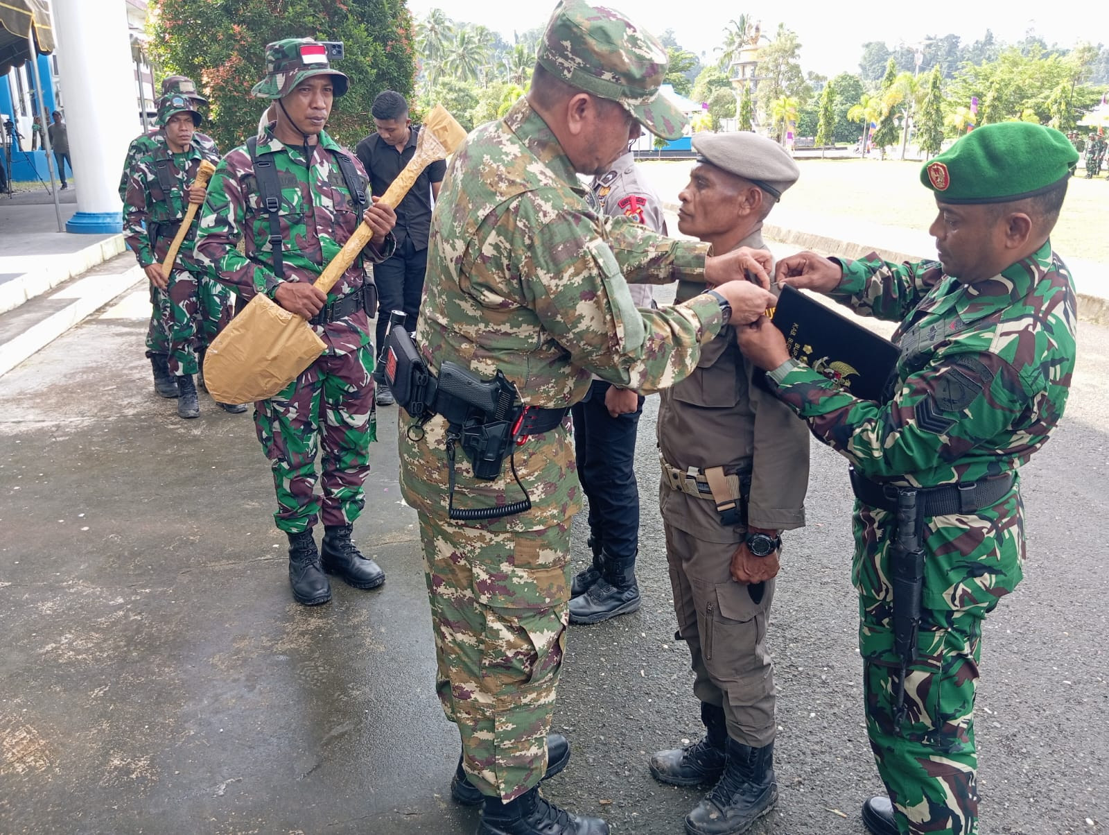 Pembukaan TMMD Ke-125 TA 2025 Kodim 1506/Namlea Di Kabupaten Buru Selatan
