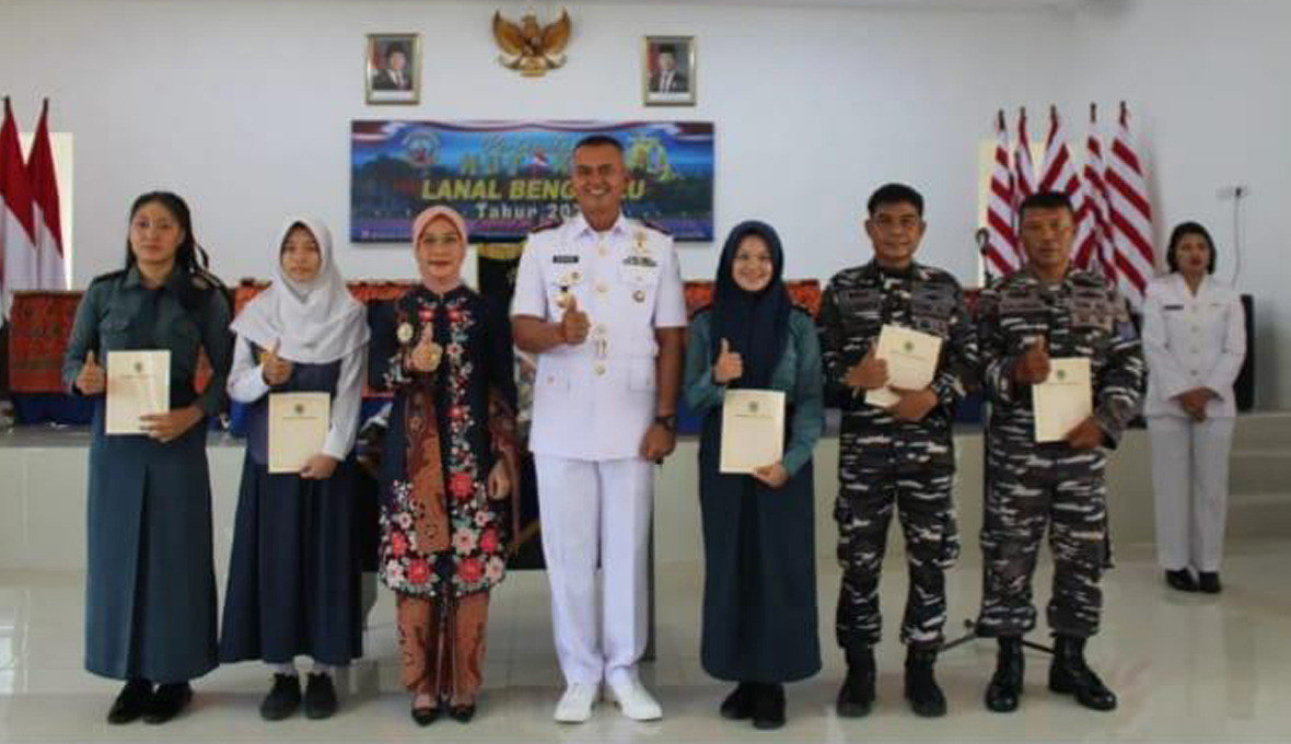 Upacara dan Syukuran Dalam Rangka Hari Jadi Ke-40 Lanal Bengkulu Tahun 2026