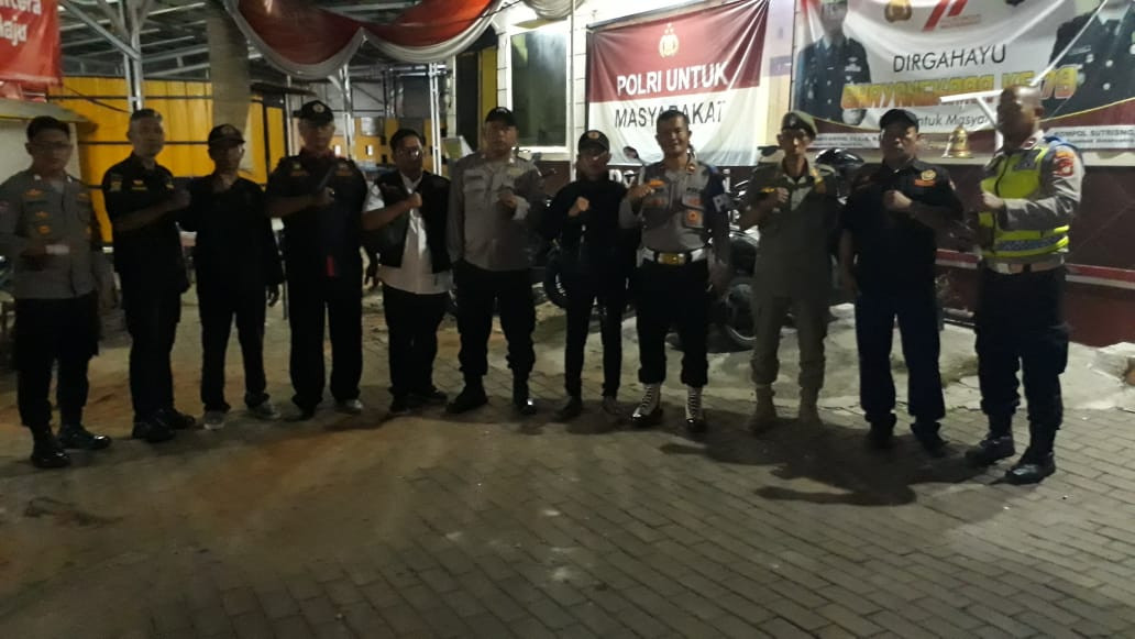 Patroli 3 Pilar Polsek Medan Satria Antisipasi Guantibmas Berjalan Kondusif