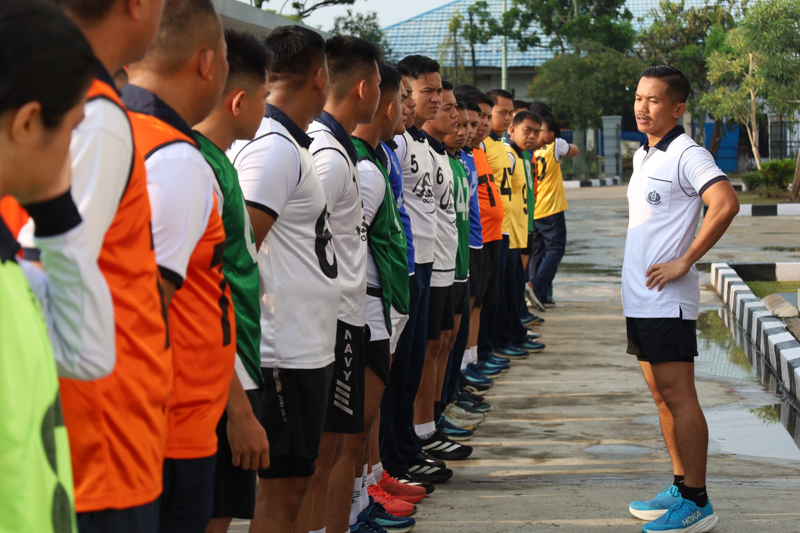 Tempa Fisik Prajurit, Lanal Dumai Gelar Samapta Periode I Tahun 2026