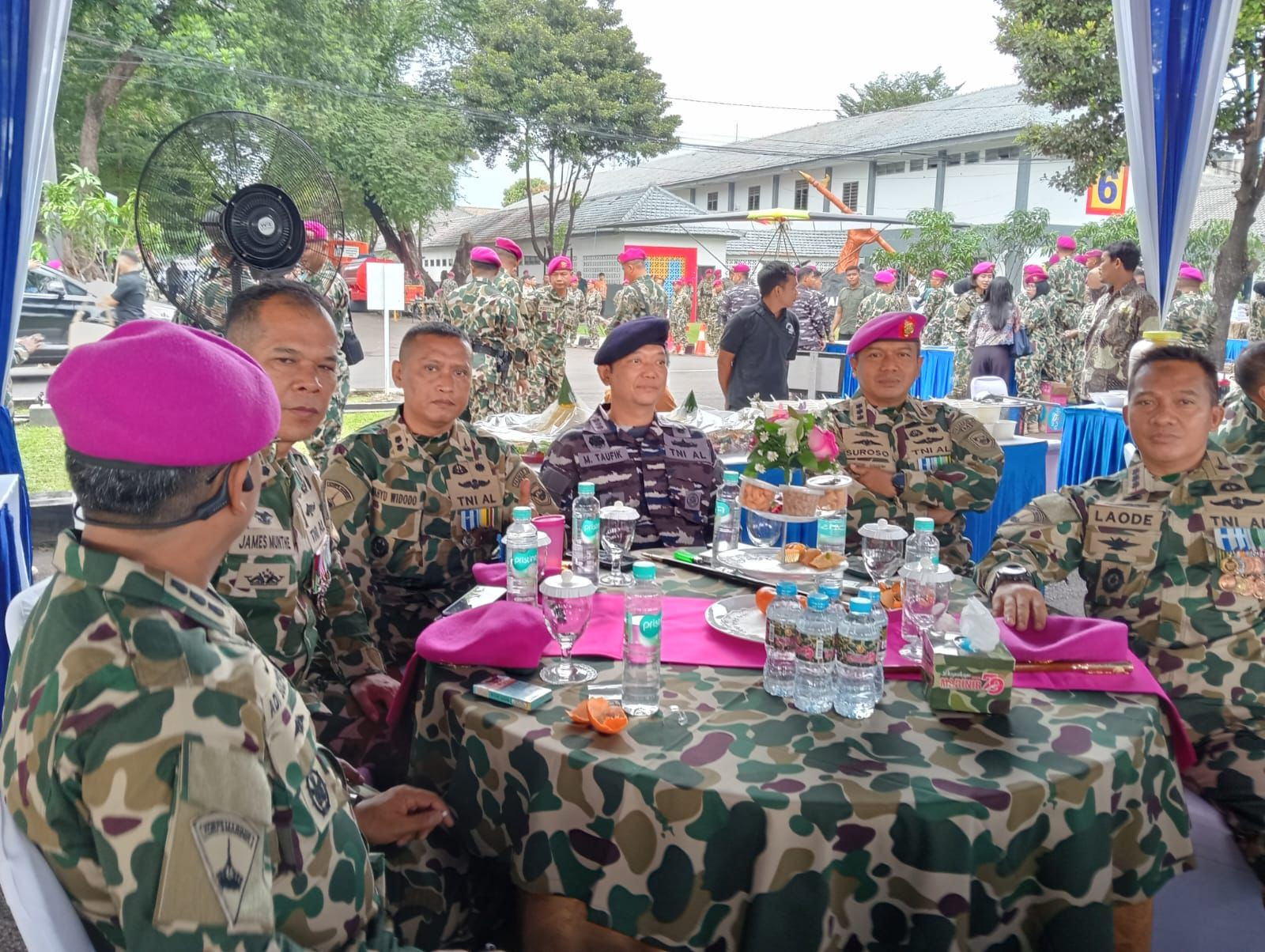 Komandan Lanal Bandung Hadiri Syukuran Validasi Organisasi Korps Marinir dan 14 Kodaeral di Cilandak