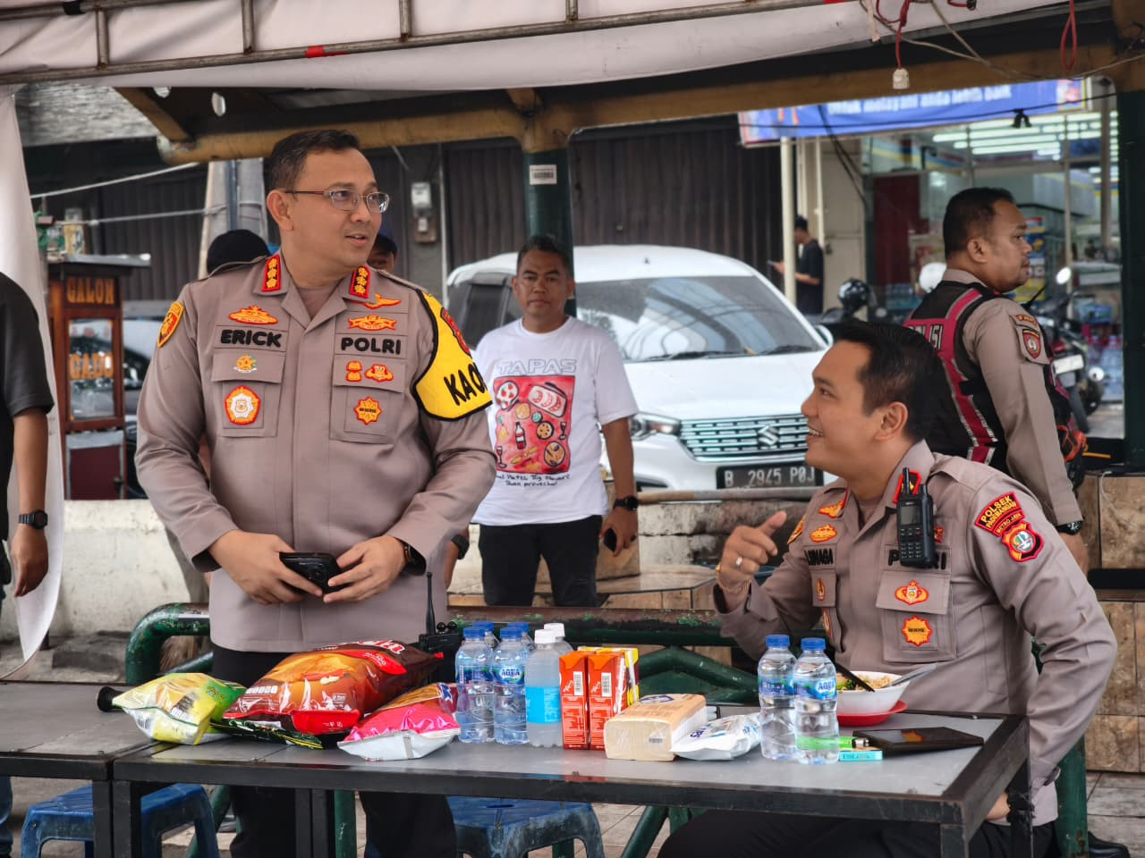 Kapolres Metro Jakarta Utara Tinjau Penyekatan di Pademangan, Antisipasi Pergerakan Anarko dan Pelajar Menuju Jakarta Pusat