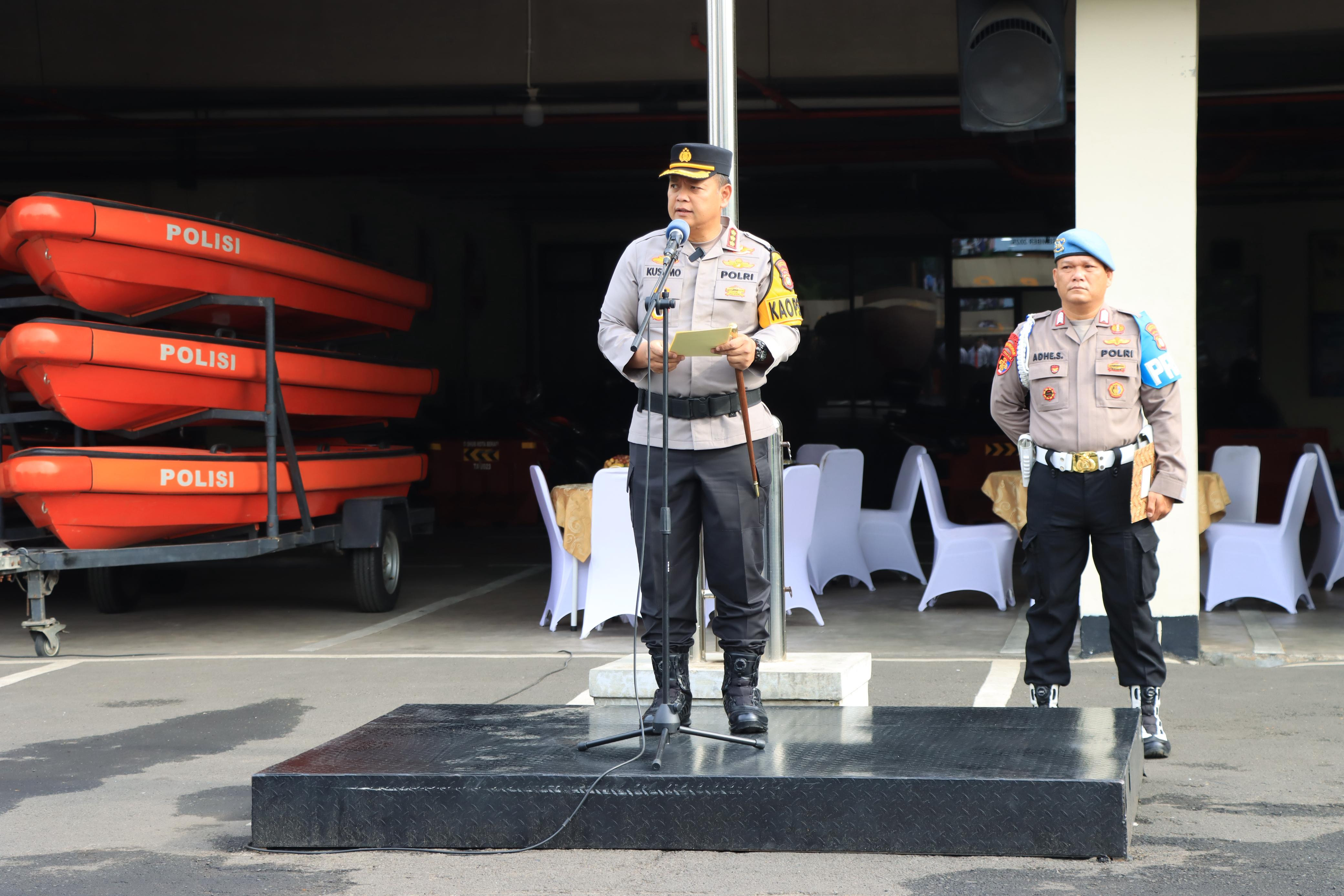 Polres Metro Bekasi Kota Gelar Apel Kamtibmas Jelang Natal 2025 dan Tahun Baru 2026, Tegaskan Sinergi dan Kewaspadaan