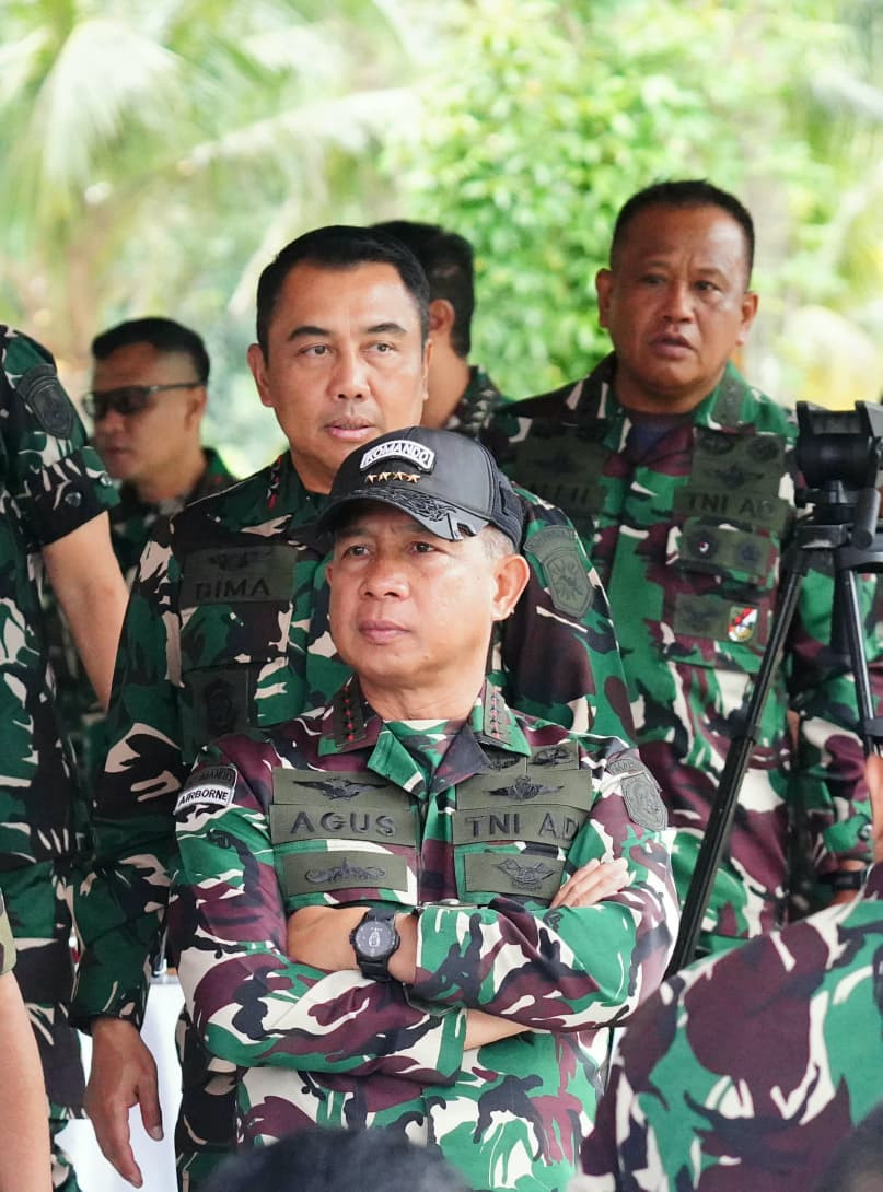 Panglima TNI Tinjau Gladi Model Latihan TNI 2025