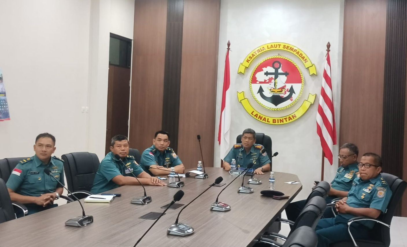 Lanal Bintan Ikuti Renaku I TNI AL Tahun 2025 Melalui Vidcon