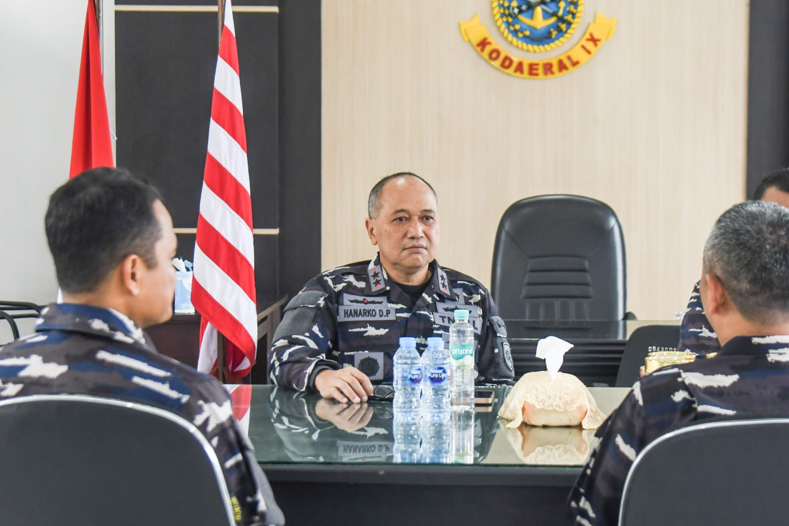 Dankodaeral IX Ambon Terima Courtesy Call Dari Tim Zona Integritas