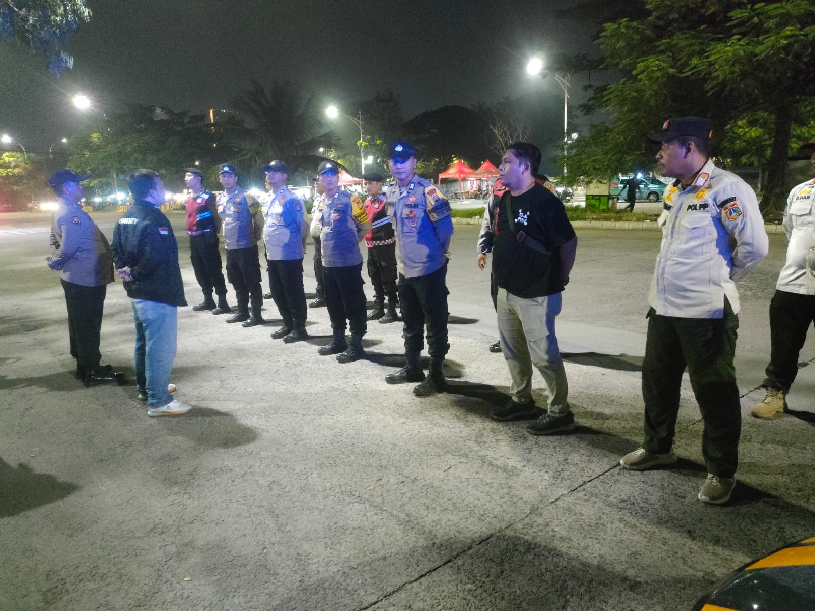 POLSEK KELAPA GADING GELAR APEL KRYD DALAM RANGKA OPERASI BERANTAS JAYA 2025
