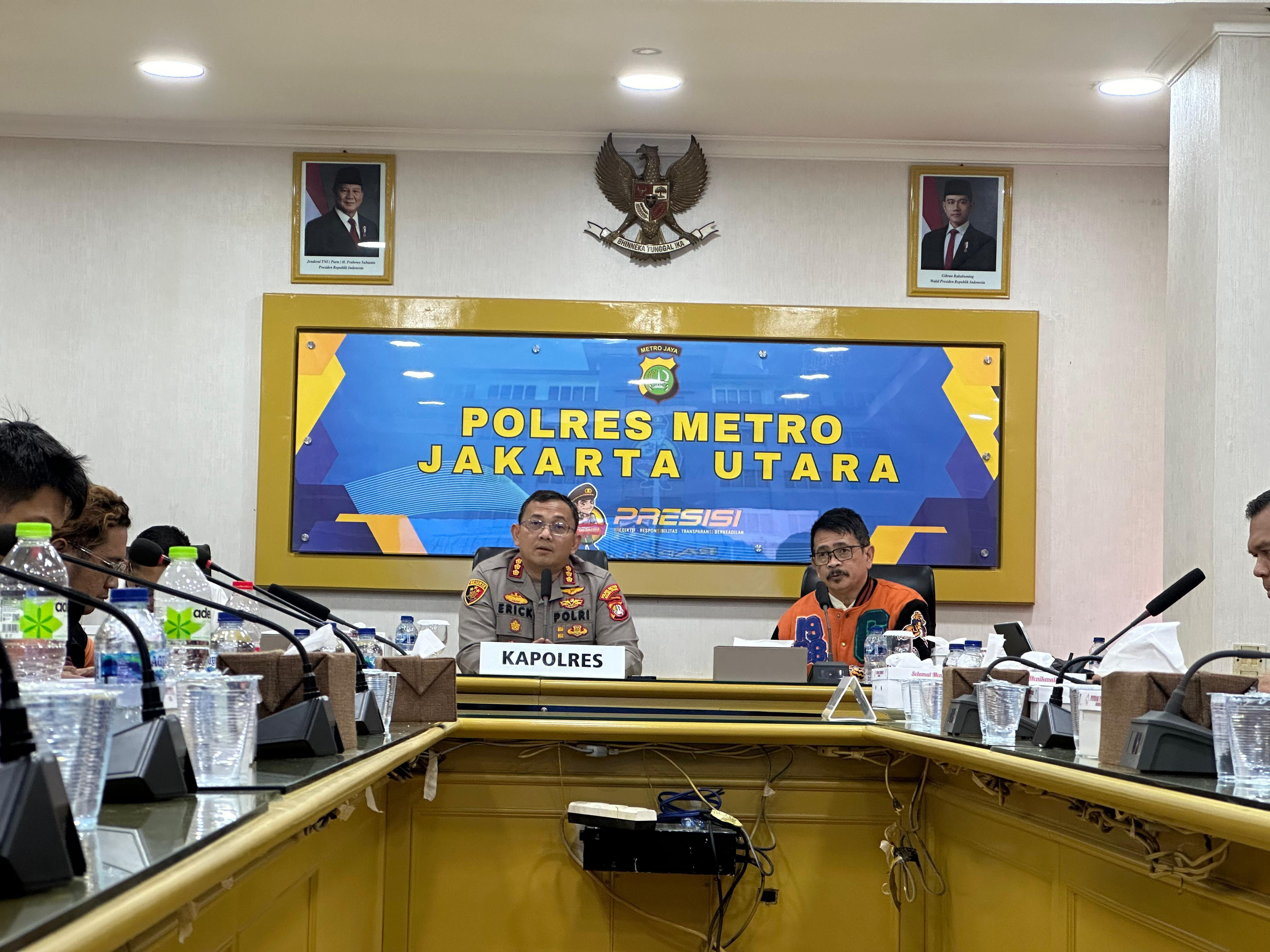 Polres Jakut Gelar Rapat Koordinasi Jelang Laga Persija vs Persita di JIS