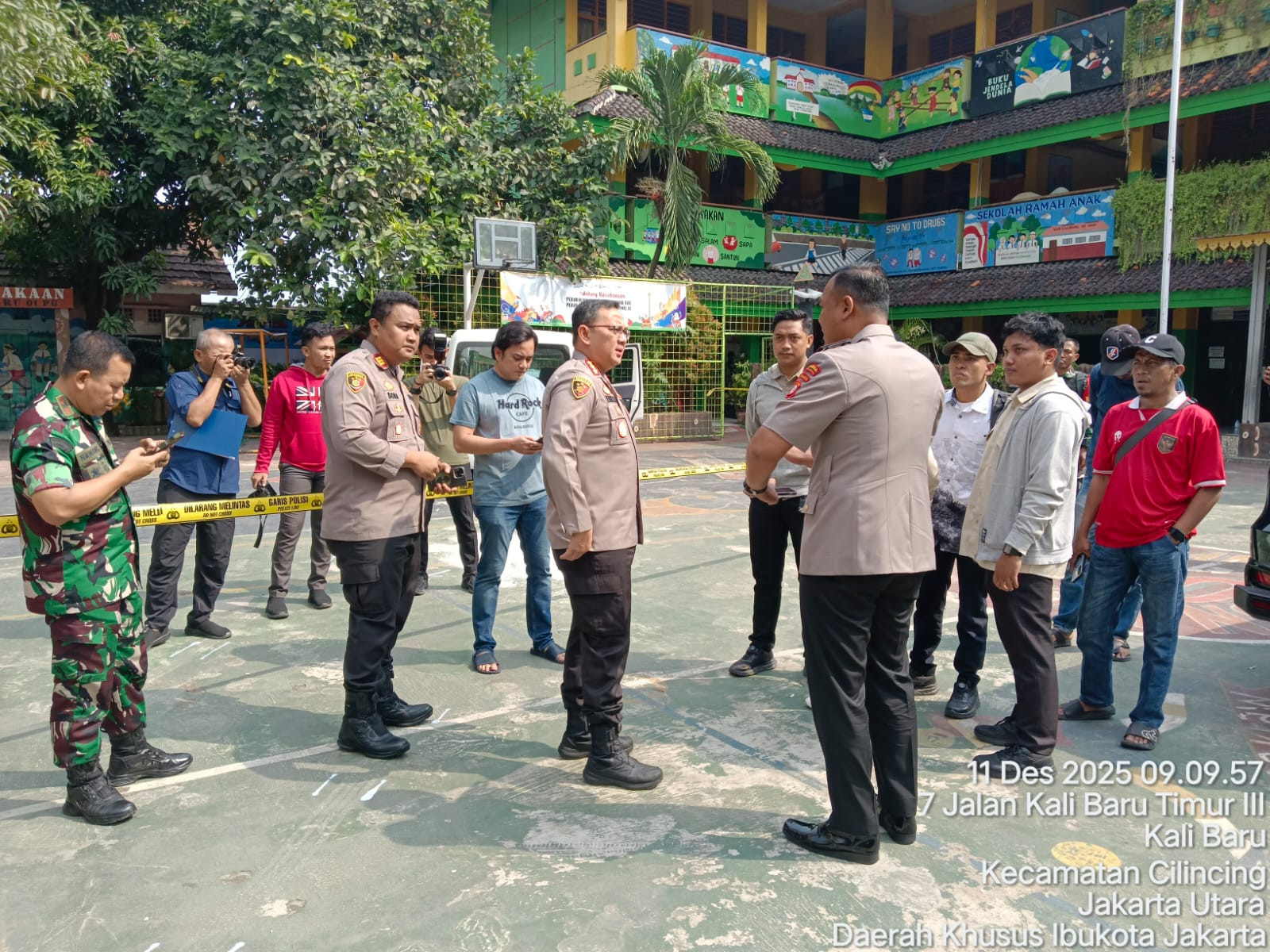 Mobil MBG Tabrak Siswa di SDN Kalibaru 01, Kapolres Metro Jakarta Utara: “Proses Hukum Kami Tangani Secara Profesional”