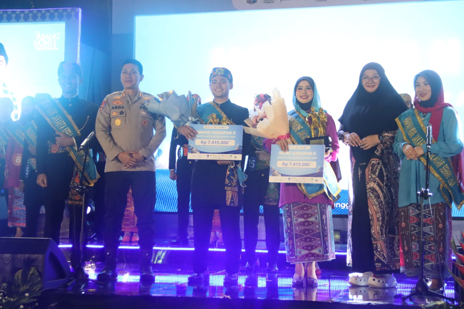 Kapolres Kepulauan Seribu Hadiri Malam Final Abang None 2025, Dukung Generasi Muda Berprestasi dan Berbudaya