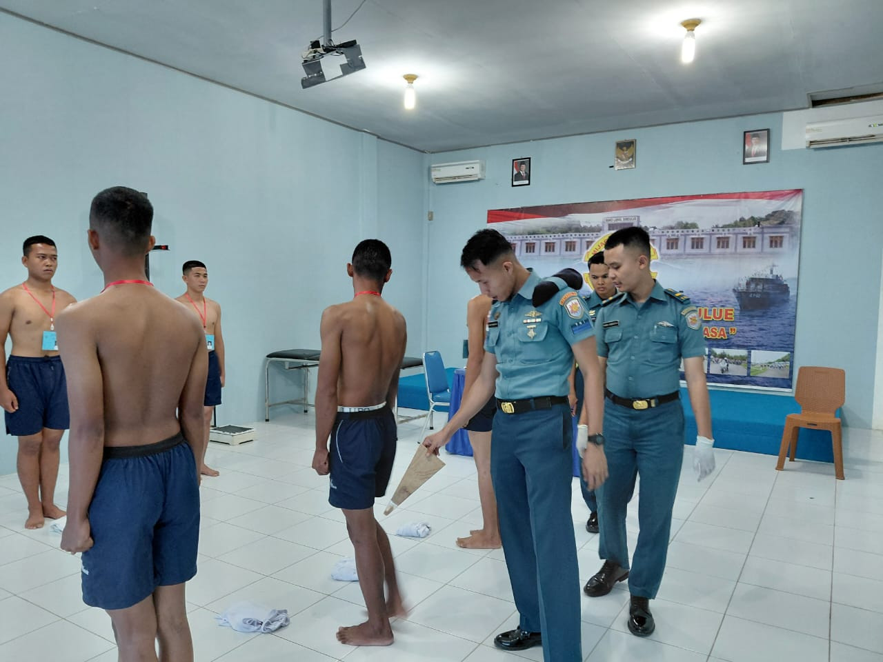 Tim Werving Lanal Simeulue Umumkan Hasil Seleksi CABA dan CATA TNI AL TA  2025