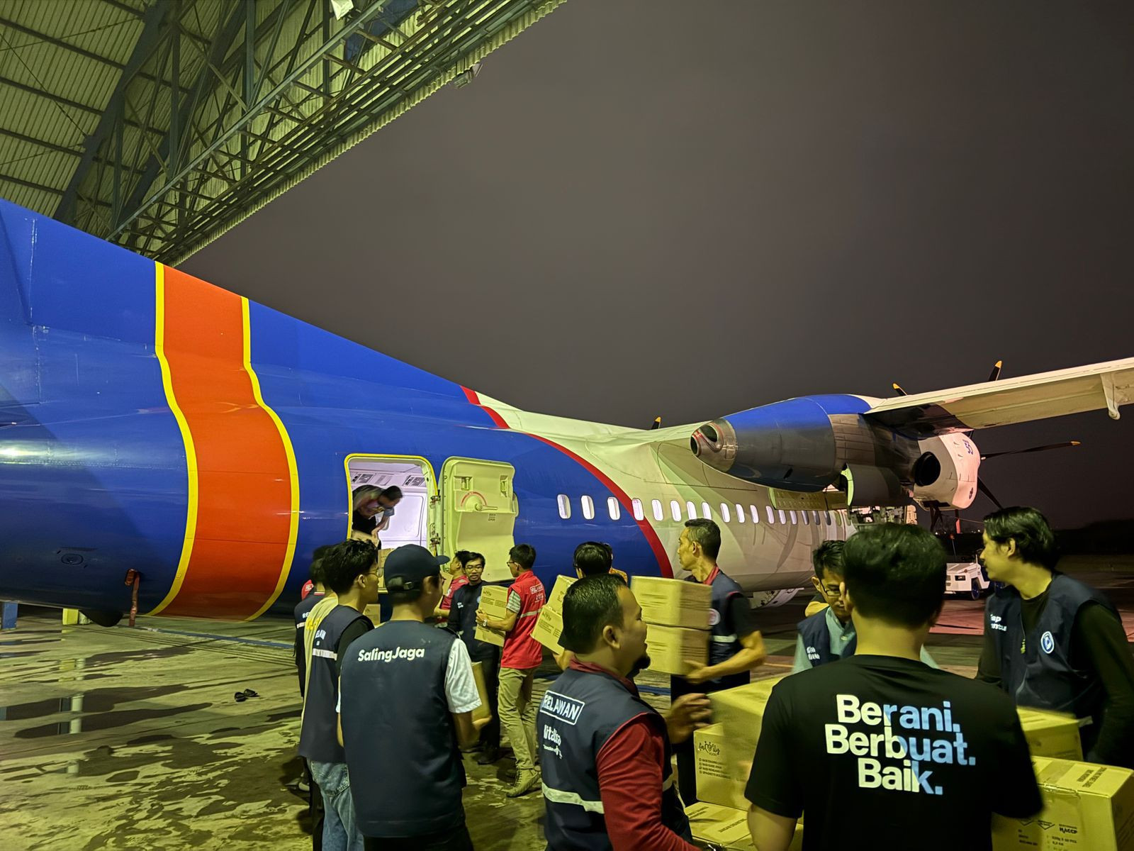 Polri Apresiasi Masyarakat dan Relawan Kirim Bantuan ke Lokasi Bencana